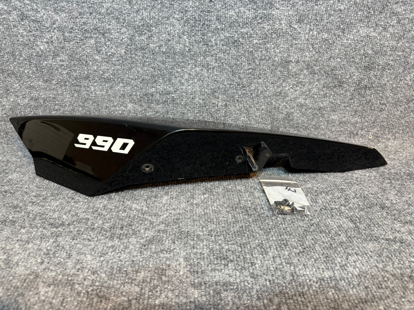 6260804110030B KTM 990 LH Rear Side Cover (Black)