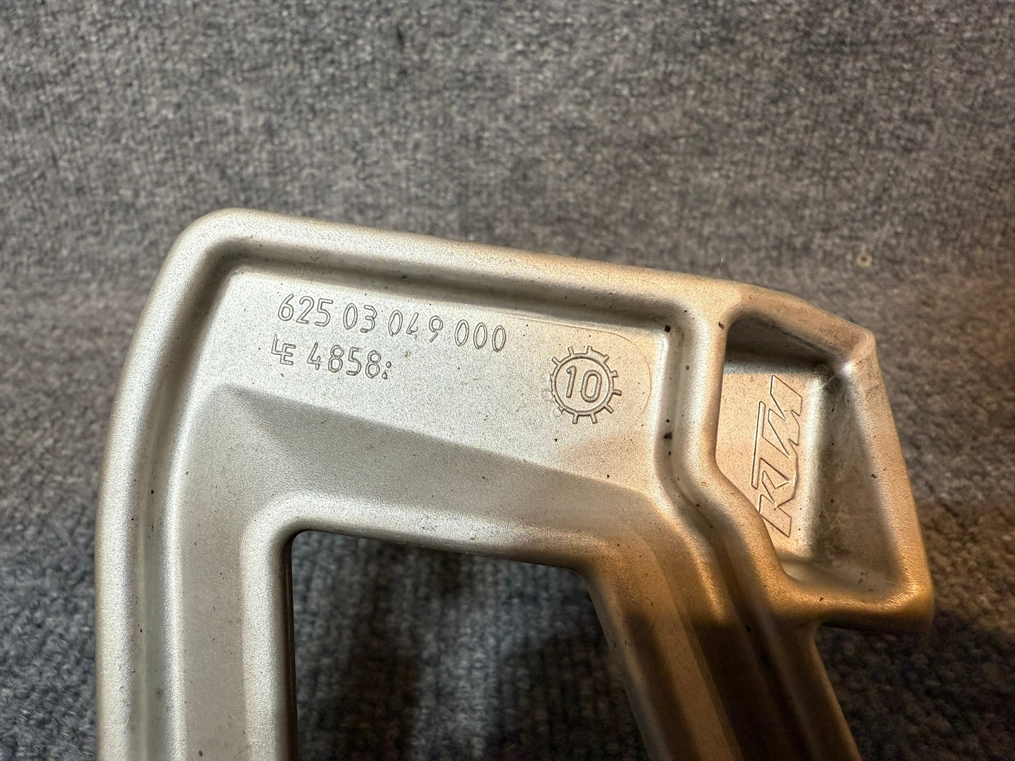 62503049000 KTM 990 Right Footrest Bracket and Peg