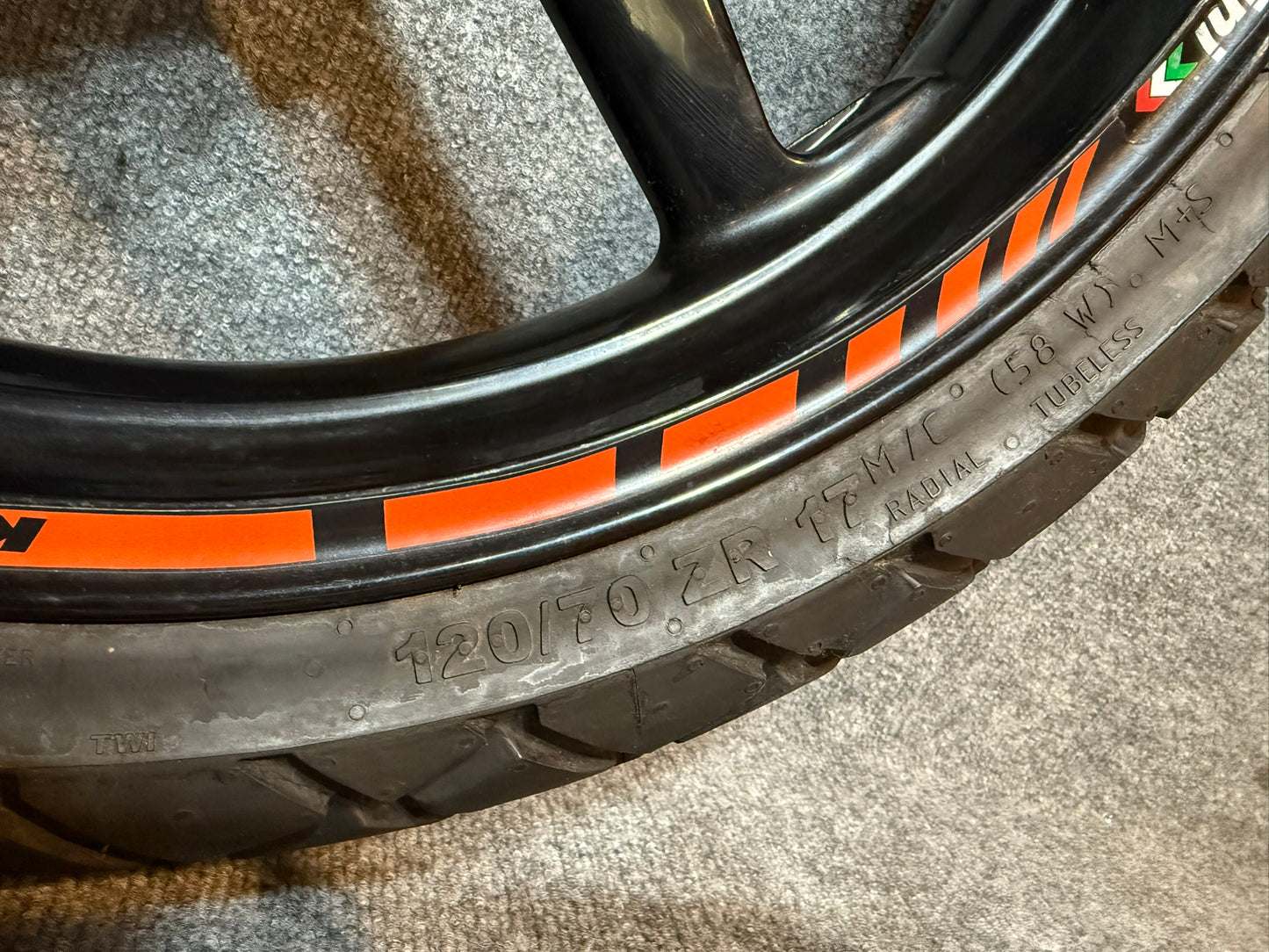 6100900114430 KTM Brembo-Marchesini Front Wheel & Tire