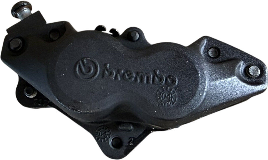 BMW R 1200 GS left front Brembo caliper markings