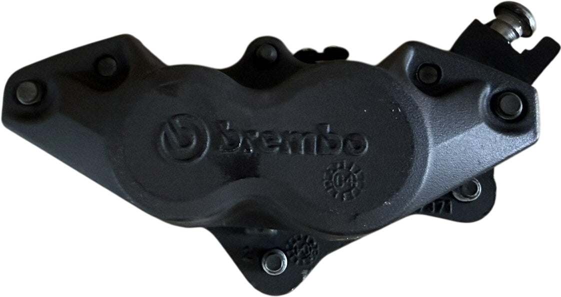 BMW R 1200 GS right front Brembo caliper markings