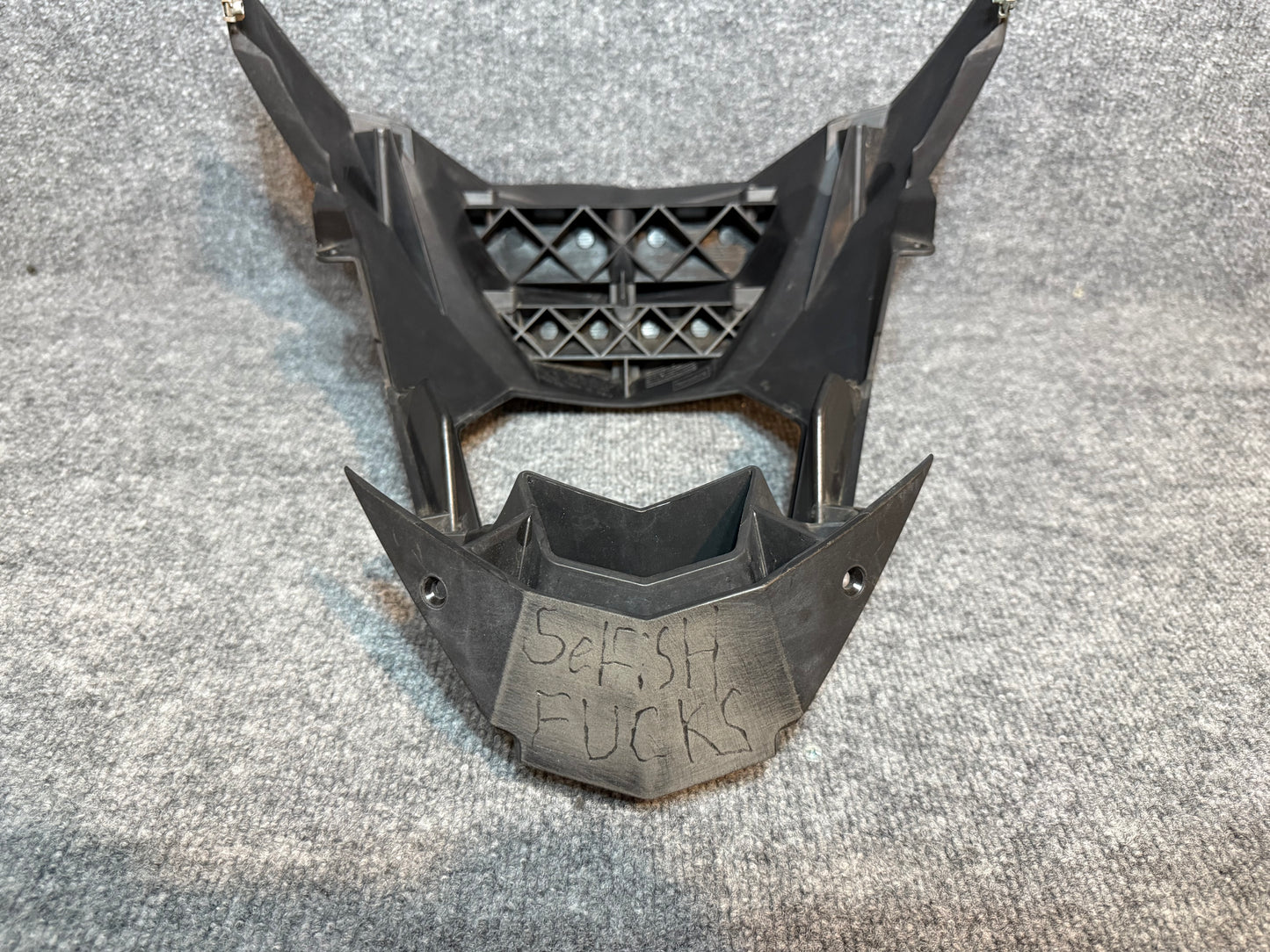62008001000 KTM 990 Supermoto Front Upper Top Headlight Fairing Cowl Cover Panel