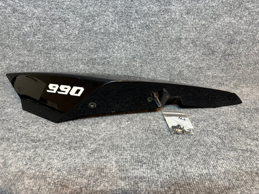 6260804110030B KTM 990 LH Rear Side Cover (Black)