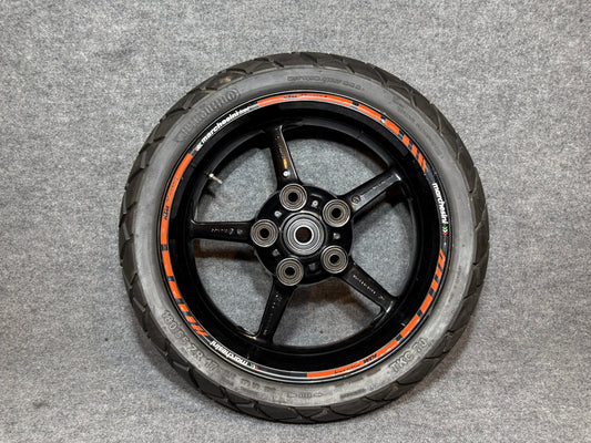 6101000114430 KTM 990 Brembo Marchesini Rear Wheel & Tire Black