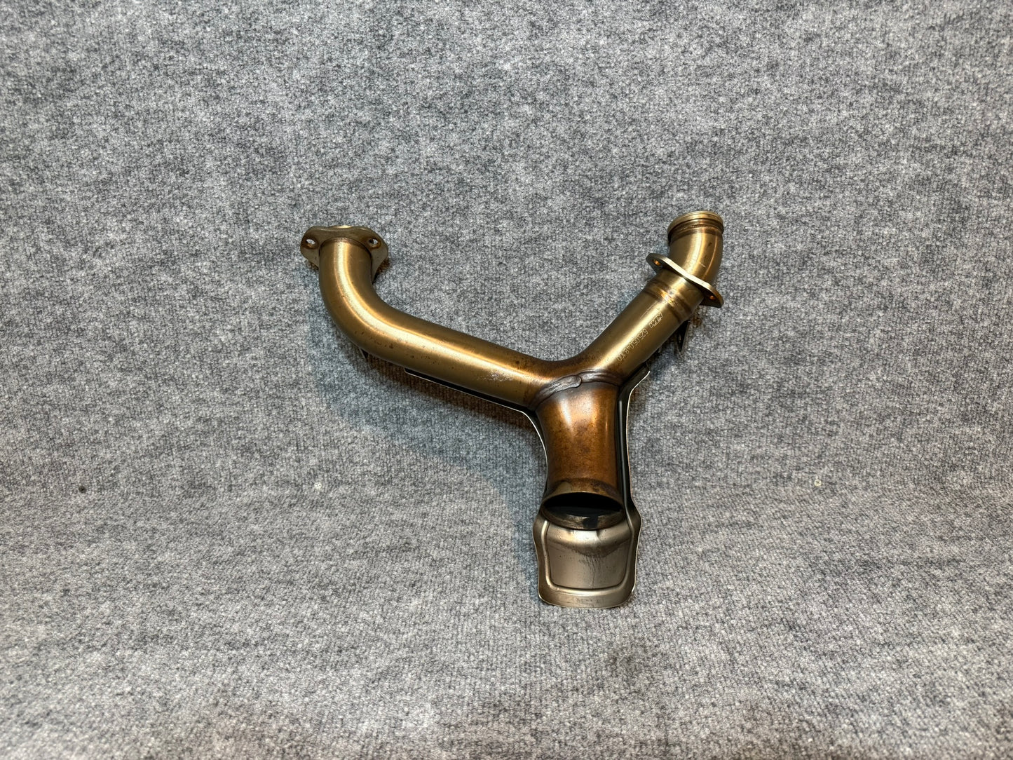 62505048100 KTM 990 Exhaust Y Pipe and Heat Shield