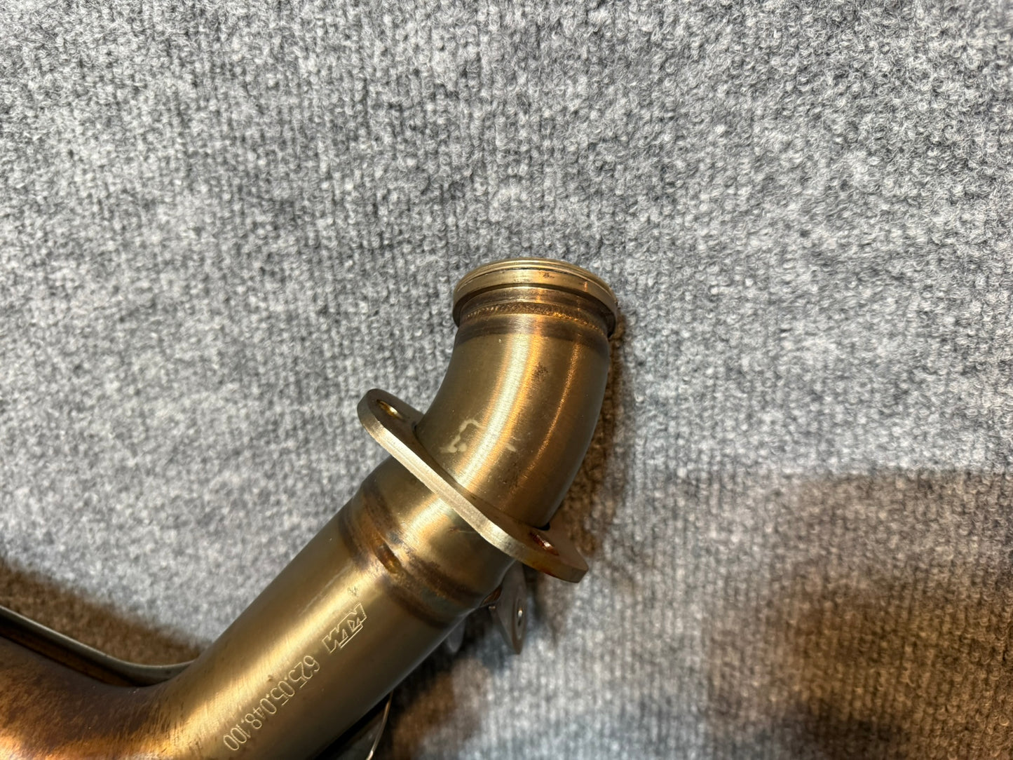 62505048100 KTM 990 Exhaust Y Pipe and Heat Shield