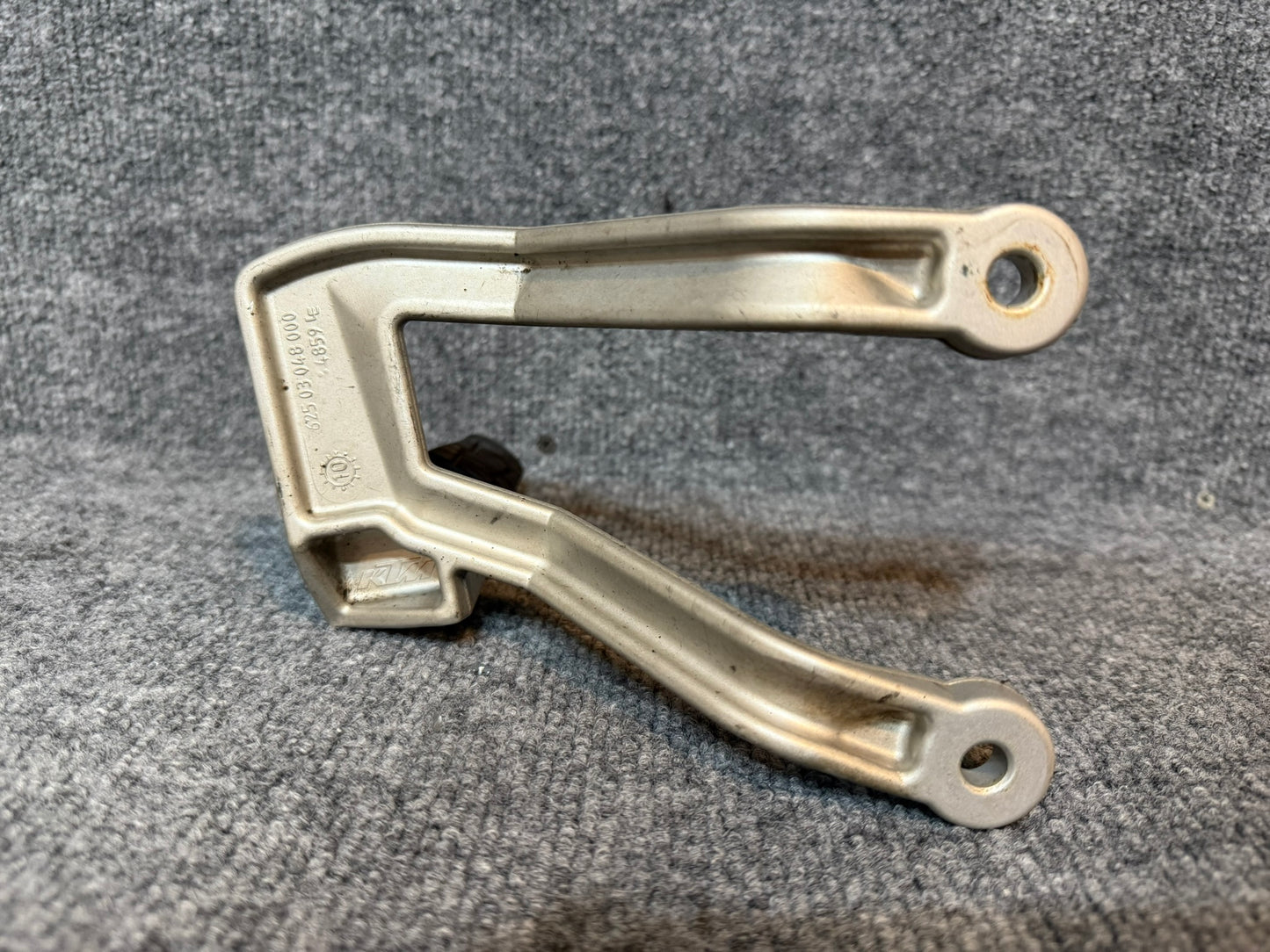 62503048000 KTM 990 Left Footrest Bracket and Peg