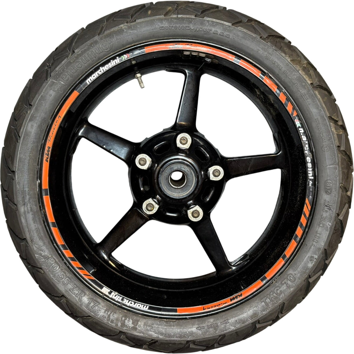 KTM 990 rear wheel and tire 6101000114430, additional view 10