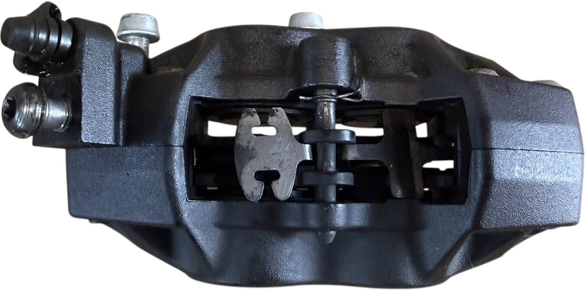 BMW R 1200 GS left front brake caliper pad slot