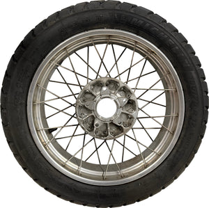 BMW R 1200 GS Rear Cross-Spoke Wheel 4.00x17 with Tire – OEM 36312320005
