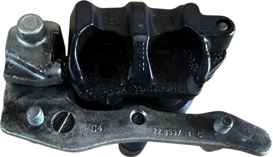 BMW rear caliper bracket Brembo markings 22.9537.1