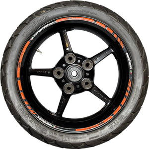 KTM 990 Marchesini Rear Wheel & Tire, Black – OEM 6101000114430